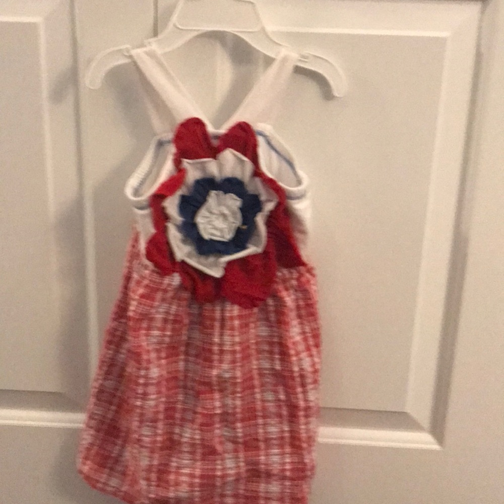 Girls freckles and kitty dress